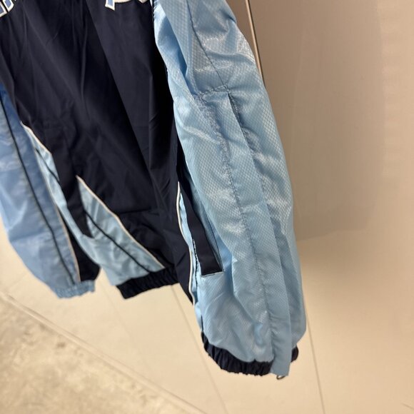 VTG G-III Carl Banks UNC North Carolina Tar Heels Pullover Warmup 90s Sz L  EUC - Picture 5 of 12